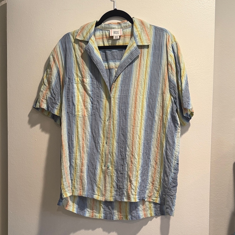 **SOLD** BDG Multicolor Striped Shirt